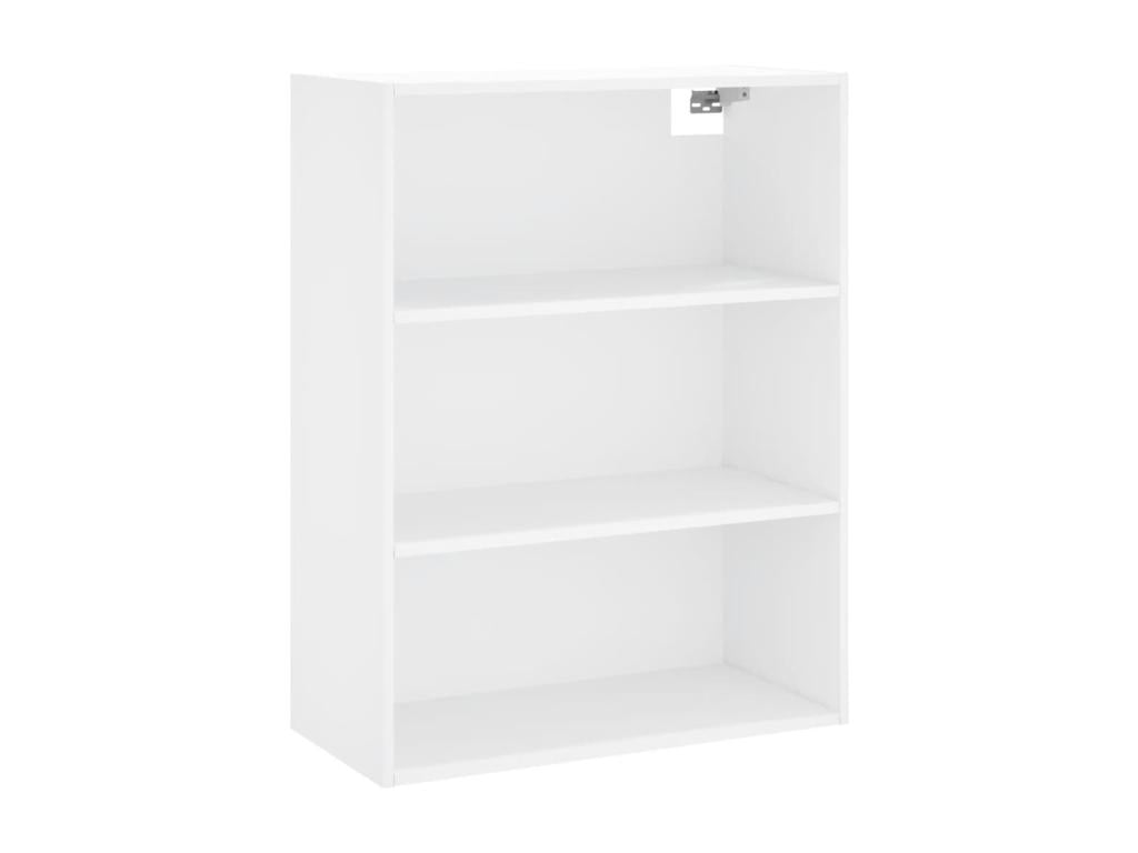 Buffet haut Blanc 69,5x34x180 cm Bois d'ingénierie WZCV08330