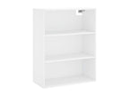Buffet haut Blanc 69,5x34x180 cm Bois d'ingénierie WZCV08330