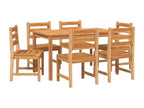 Ensemble à dîner salon bois marron 50x59x90 cm 02 0014343 PVYL78772