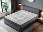 Matelas 105x190 Boisona Épaisseur 24 CM - Mousse haute densité - Système Multi-Zones de confort USJX60744