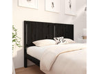 Tête de lit Noir 165,5x4x100 cm Bois massif de pin BPWD46773