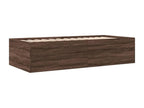Lit de jour avec tiroirs sans matelas chêne marron 90x200 cm GMBT95860