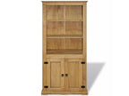 Armoire en bois de pin naturel