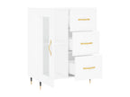 Buffet blanc 69,5x34x90 cm bois d'ingénierie QGTA25959