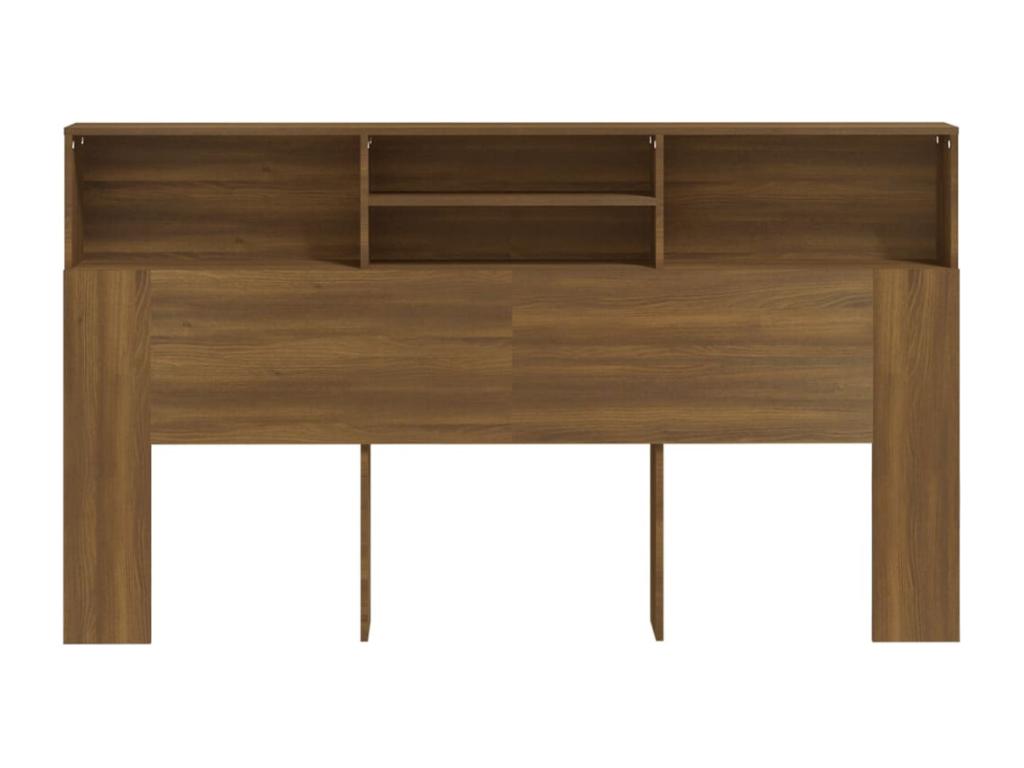 Armoire de tête de lit Chêne marron 180x19x103.5 cm YIHH46895