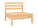 Salon de jardin 12 pcs Bois de pin massif BJIR34285