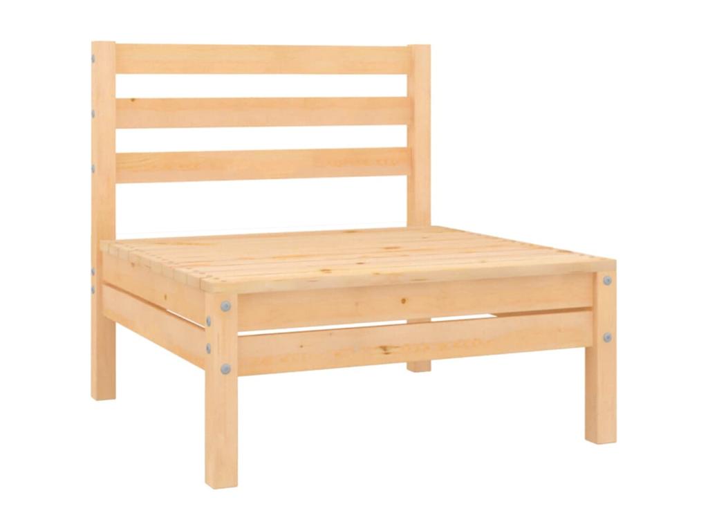 Salon de jardin 12 pcs Bois de pin massif BJIR34285