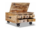 Table basse bois de manguier 70cm FNES39578