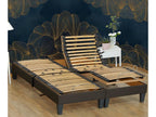Lot de 2 sommiers de relaxation électrique Boisona confort réglable Dimensions - 2x90x200 cm EKJL54407