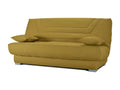 Canapé clic clac tissu avec rangement matelas Boisona 20cm Boisona 193cm-Couleur Gris foncé chiné UQOW64447