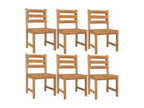 Ensemble à dîner salon bois marron 50x59x90 cm 02 0014343 PVYL78772