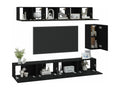 Ensemble de meubles TV 6 pièces Noir Bois d'ingénierie CCSQ25069