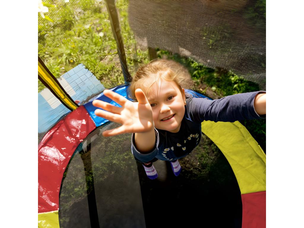 Coussin de protection des ressorts pour trampoline 8FT-244cm - Multicolore YNXG07111