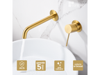 Robinet Mitigeur de Lavabo anti-calcaire Encastré Ou Brossé GLG053/OC GZHR71526