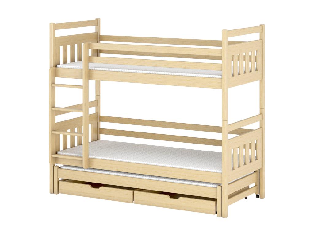 Lits superposés Boisona BB012 90x180 cm Beige IMHO80323