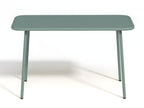 Table de jardin pour enfant en métal L.80 cm - Vert amande - Boisona LFHJ48911