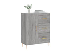 Buffet Boisona gris 69,5x34x90 cm bois d'ingénierie ZUJV47051