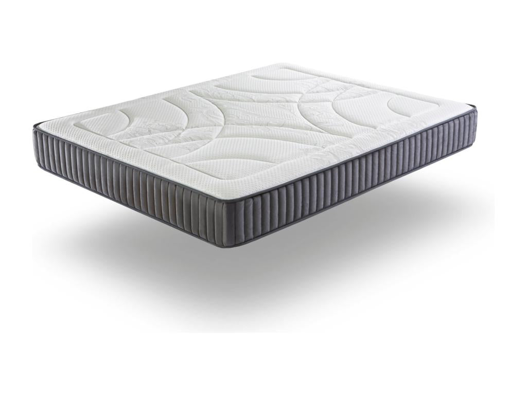 Matelas 105x190 Boisona Épaisseur 24 CM - Mousse haute densité - Système Multi-Zones de confort USJX60744