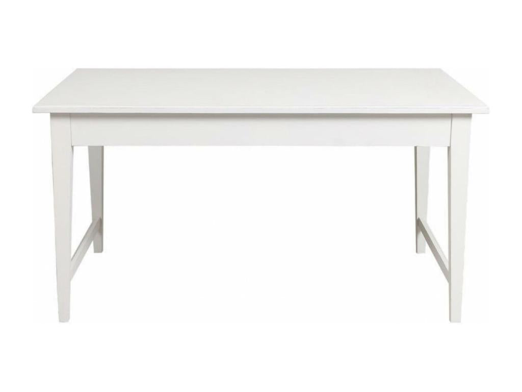 Table Rectangulaire 150 Cm Bois-Boisona Blanc - Boisona Island Boisona YGEN18182