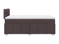 Sommier à Boisona de lit avec matelas Marron foncé 120x200 cm NQDZ53926