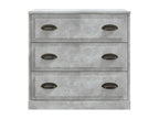 Buffet gris béton 70x35,5x67,5 cm bois d'ingénierie RYFP93479