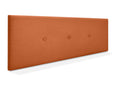 Boisona Tête de lit en tissu Boisona lisse avec Boutons 135x50cm Lits 120/135 - Boisona RSPW35539