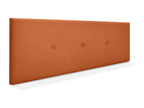 Boisona Tête de lit en tissu Boisona lisse avec Boutons 135x50cm Lits 120/135 - Boisona RSPW35539