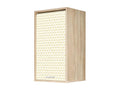 Meuble de rangement de cuisine M Chêne/Etoile jaune - Boisona KBWH48062