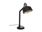 Lampe de bureau en Métal Noir H 55,8 cm Lampe style industriel SULD44302