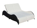 Transat chaise longue bain résine noire 200x132x45 cm 02 0012729 NEKJ94300