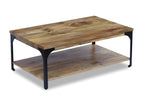 Table basse marron, 100 x 60 x 38 cm