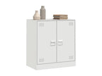 Buffet blanc 67x39x73 cm acier YIBP74511