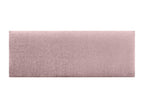 Boisona Tête de Lit en laine naturelle 145x50cm pour Lit 140/135 - Saumon STRY54154