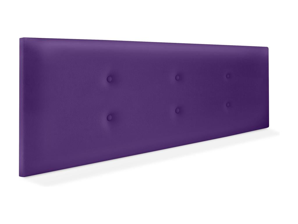 Boisona Tête de lit similicuir avec 2 Boisonaées de boutons 160x50cm Lits 150/160 - Boisona DCTK49499