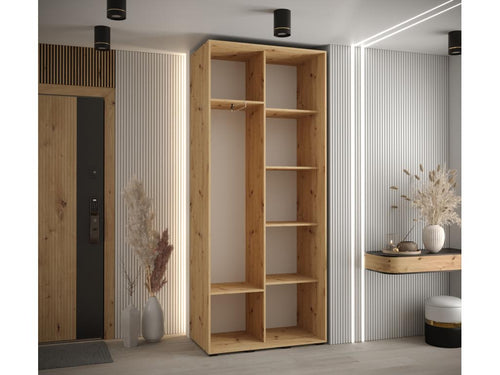 ARMOIRE Boisona 8 À PORTES COULISSANTES 235.2/120/45 2 portes Boisona/Blanc/Noir YPTT66380