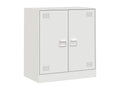 Buffet blanc 67x39x73 cm acier YIBP74511