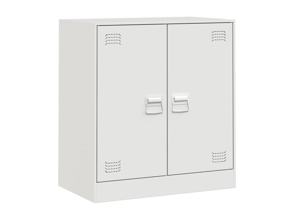 Buffet blanc 67x39x73 cm acier YIBP74511
