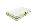 Ensemble Matelas Boisona 30 cm mousses haute densité ferme face été/hiver sommier gris ep20cm 90x190cm CSFC11886