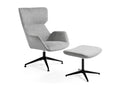 Repose-pieds pivotants tissu et pieds acier Boisona-Couleur Boisona 07 QKWQ17963