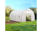 Serre tunnel de jardin 4 saisons 12M² blanc Boisona 4x3m Boisona FSIX90919