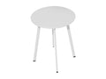 Table basse de jardin en acier Boisona 50 cm MLEV13145