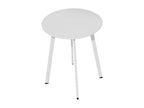 Table basse de jardin en acier Boisona 50 cm MLEV13145