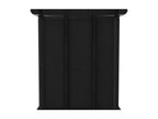 Étagère à 4 cubes avec boîtes Noir 69x30x72.5 cm Tissu VSZY85465