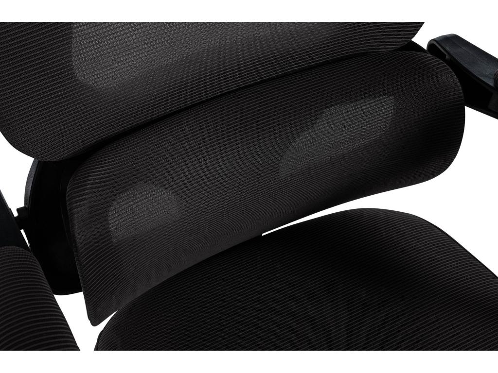 Chaise en tissu noir