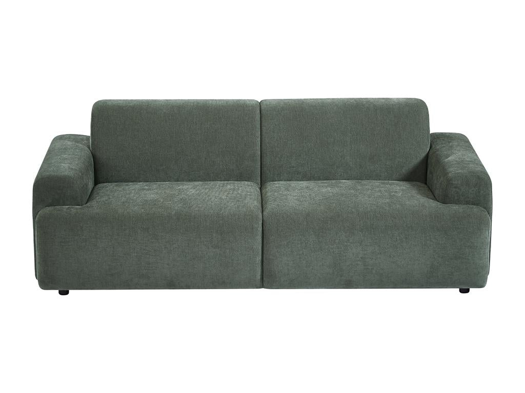 Canapé 3 places en tissu vert Boisona GYTU99461