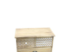 Commode 4 Tiroirs En Bois Clair Boisona Pour La Cuisine L'entrée PMAW39341