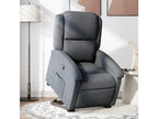 Fauteuil inclinable Gris foncé Velours XIFL84052