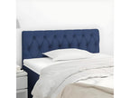Tête de lit Bleu 100x7x78/88 cm Tissu JBES32397