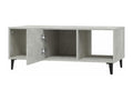 Table basse Gris béton 102x50x40 cm Bois d'ingénierie DFYL40240