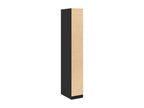 Garde-robe noir 30x50x200 cm bois d'ingénierie OQBY57770